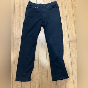Goodfellow Straight fit black jeans